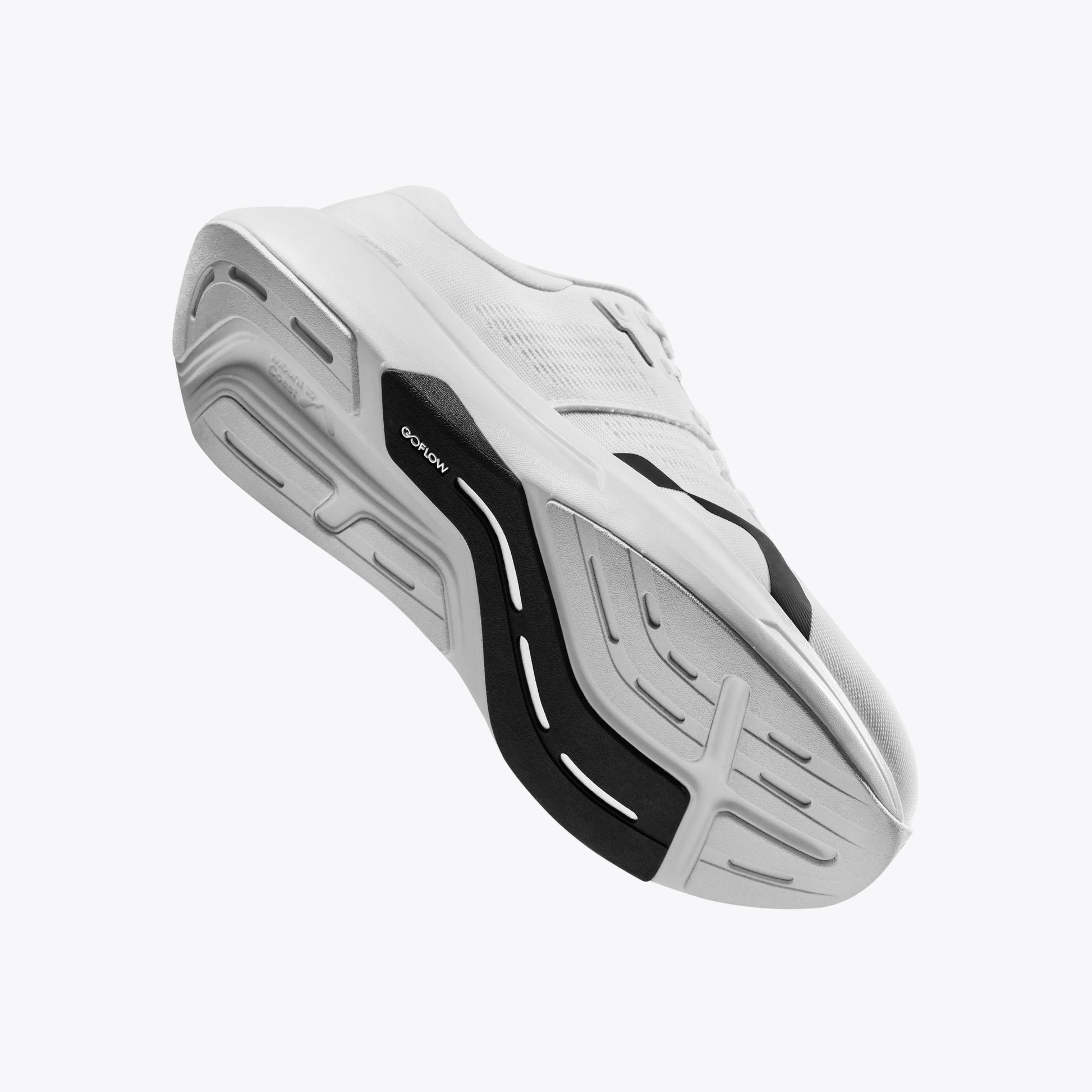 Mount to Coast R1R running shoe sole with GOFLOW technology #Color_white