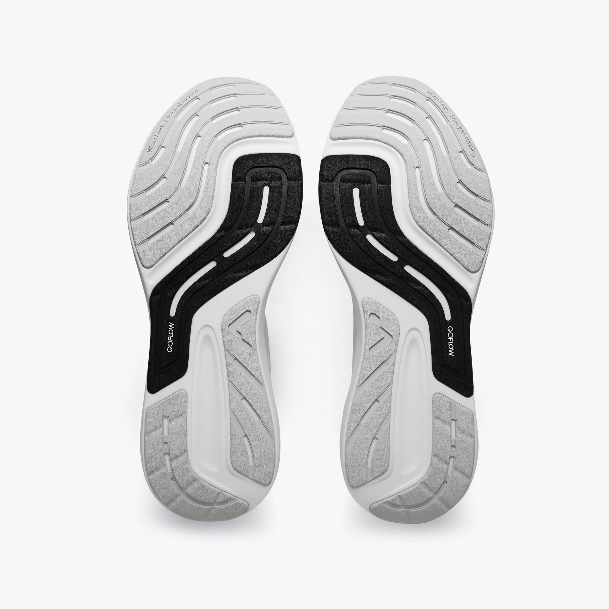Mount to Coast S1 running shoe sole, designed for ultramarathon #Color_white